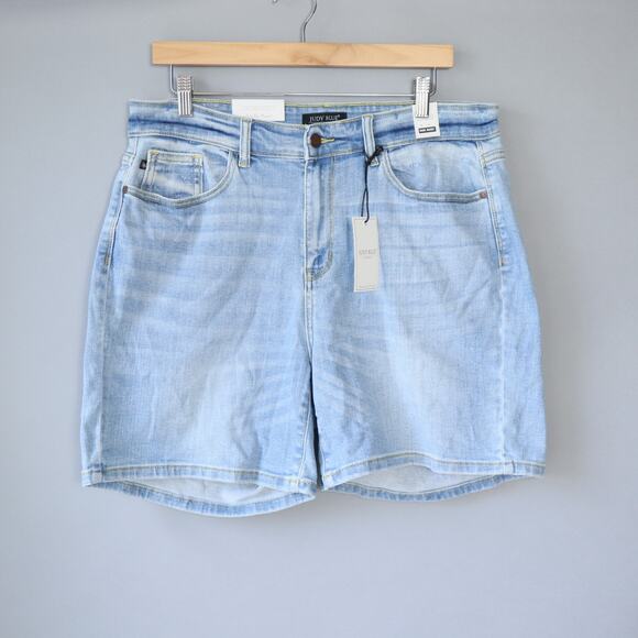 Judy Blue Shorts 1XL Stretch Demin High Waist - Picture 1 of 7